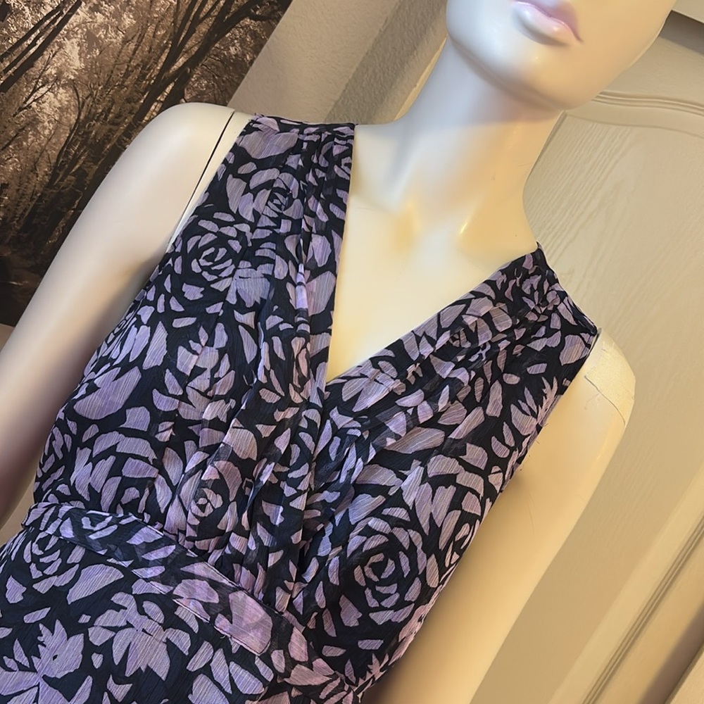 Banana Republic floral tie top